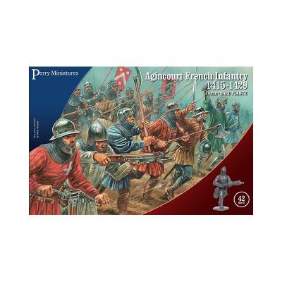 Perry miniatures agincourt french infantry 1415 29