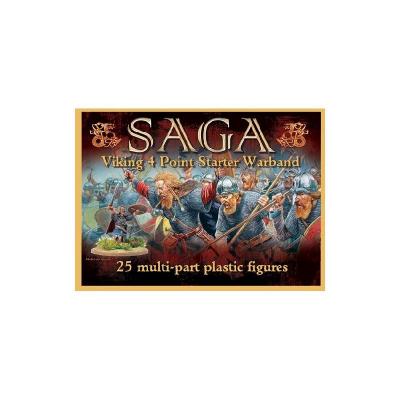 Saga boite de bande viking en plastique